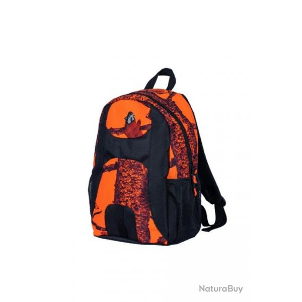 Sac  dos orange camo