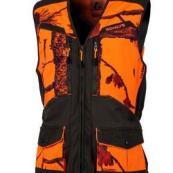 Gilet Newtek softshell camo orange/vert 218