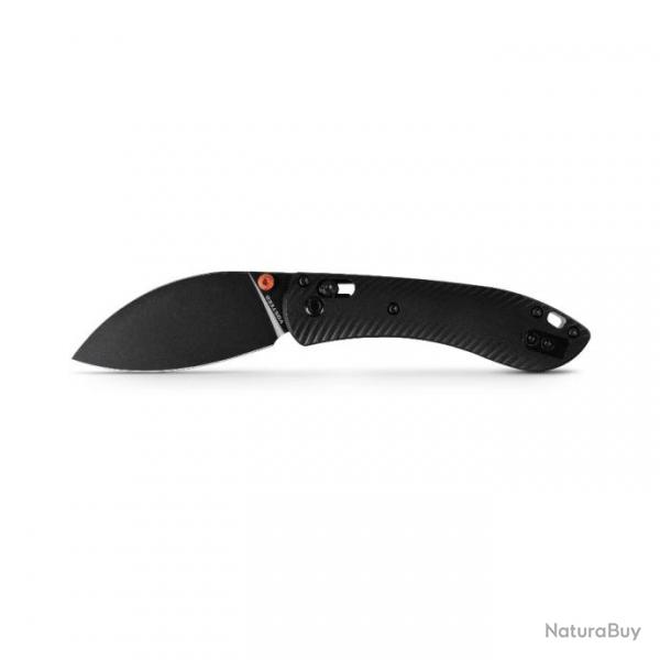 Couteau Vosteed Mini Nightshade Black Lame Kukri Acier 14C28N Blk Manche Aluminum IKBS VOSA0214