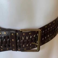 Ceinture d'inspiration médiévale - vintage années 90