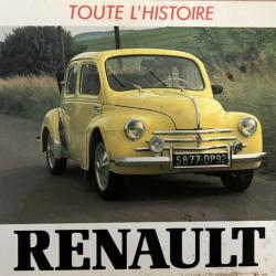 Livre Toute l'histoire RENAULT de 1982