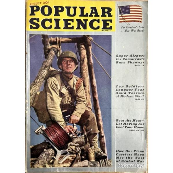 Livre Popular science August 1943 - Vol 143 - No 2