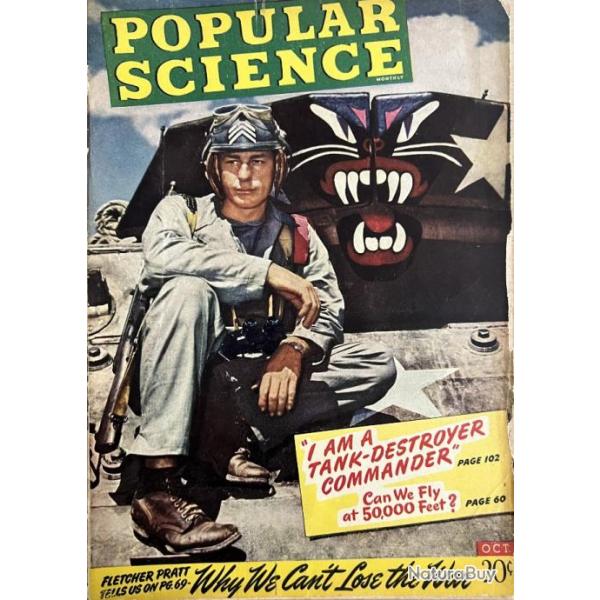 Livre Popular science October 1943 - Vol 143 - No 4