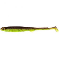 LEURRE SOUPLE SHAD FOX RAGE SLICK FAST SUPER SOFT 18CM UV GREEN PUMPKIN