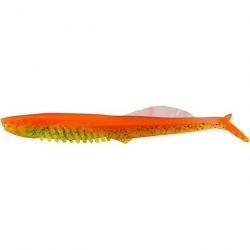 LEURRE SOUPLE SHAD GUNKI V3IB 105 ORANGE CHART BELLY