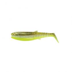 LEURRE SOUPLE SHAD SAVAGE GEAR CANNIBAL SHAD 12,5CM GREEN PEARL YELLOW