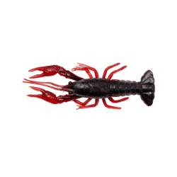 LEURRE SOUPLE CREATURE SAVAGE GEAR 4D CRAW 7.5CM unité RED CRAW