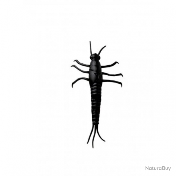 LEURRE SOUPLE INSECTE SAVAGE GEAR LB 3D PVC MAYFLY NYMPH 5CM  unit BLACK