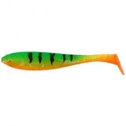 LEURRE SOUPLE SHAD ILLEX MAGIC SLIM TAILLE 4 unité MAGIC FIRE TIGER