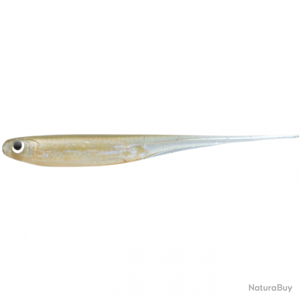 LEURRE SOUPLE FINESSE MYLAR MINNOW 2,5" unit W001 GHOST WAKASAGI