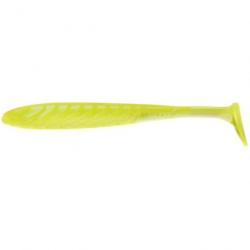 LEURRE SOUPLE Shad YUM PULSE 3,5" unité CHARTREUSE CLEAR SHA