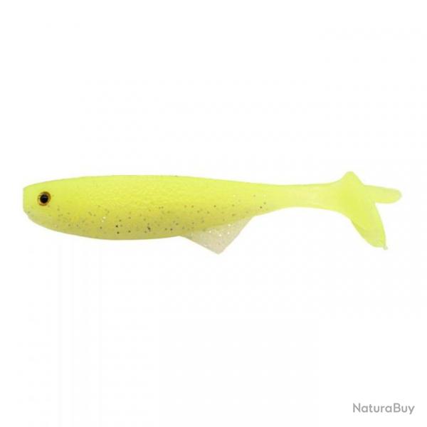 LEURRE SOUPLE Shad 10 FEET UNDER FIN'S P 3,9" unit #1 CHARTREUSE Shad