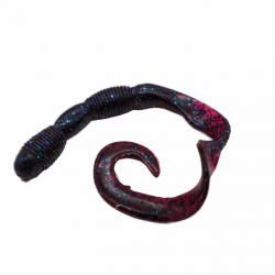 Leurre Souple Worm 10 FEET UNDER CANDEEL 8" unité #3 PLUM