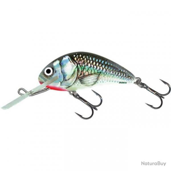 LEURRE DUR CRANKBAIT SALMO HORNET 4 HOLOGRAPHIC GREY SHI