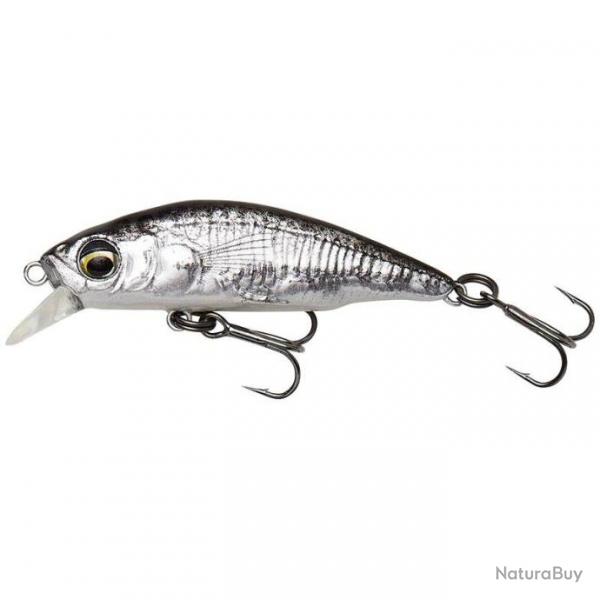 LEURRE DUR JERK MINNOW SAVAGE GEAR 3D STICKLEBAIT TWITCH 5,5CM 7G S BLACK SILVER