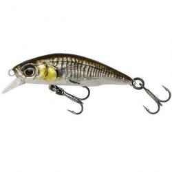 LEURRE DUR JERK MINNOW SAVAGE GEAR 3D STICKLEBAIT TWITCH 5,5CM 7G S AYU GREEN SILVER