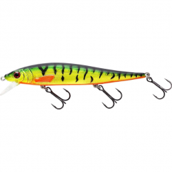 LEURRE DUR JERK MINNOW WESTIN JERKBITE SR 9CM 8G SUSPENDING FIRE TIGER