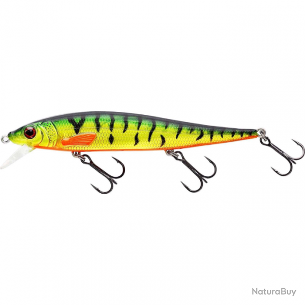 LEURRE DUR JERK MINNOW WESTIN JERKBITE SR 9CM 8G SUSPENDING FIRE TIGER