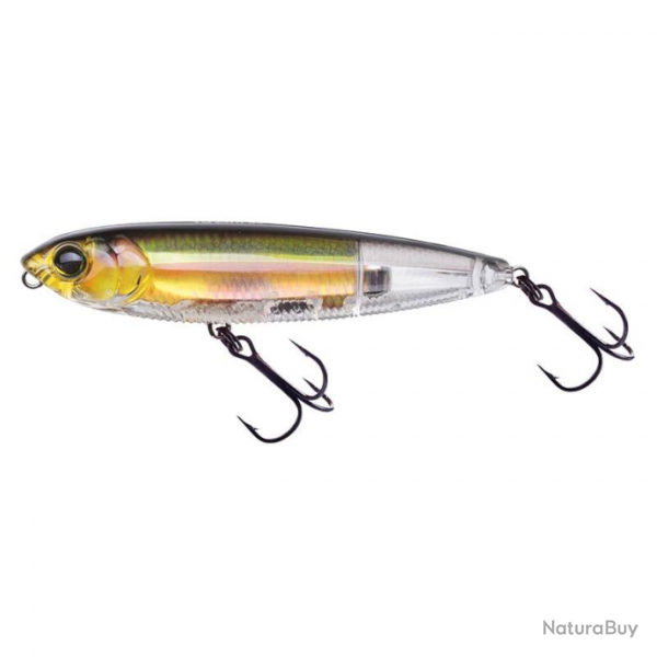 LEURRE DUR STICKBAIT YO-ZURI 3DB PENCIL FLOATING 10CM REAL GOLD SHINER