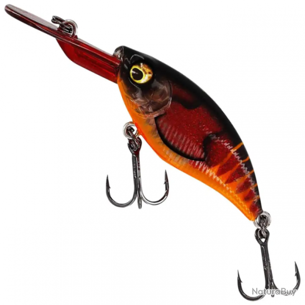 LEURRE DUR CRANKBAIT WESTIN BUZZBITE CRANKBAIT LOW FLOATING 5CM 6G 3D FIRE CRAW