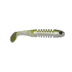 LEURRE SOUPLE Shad DELALANDE SKELETON 8CM JUNGLE