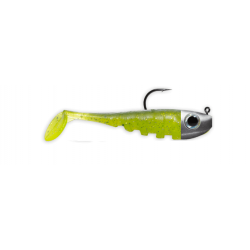 LEURRE SOUPLE Shad DELALANDE TOUPTI Shad MONTE 4CM 3G MOJITO