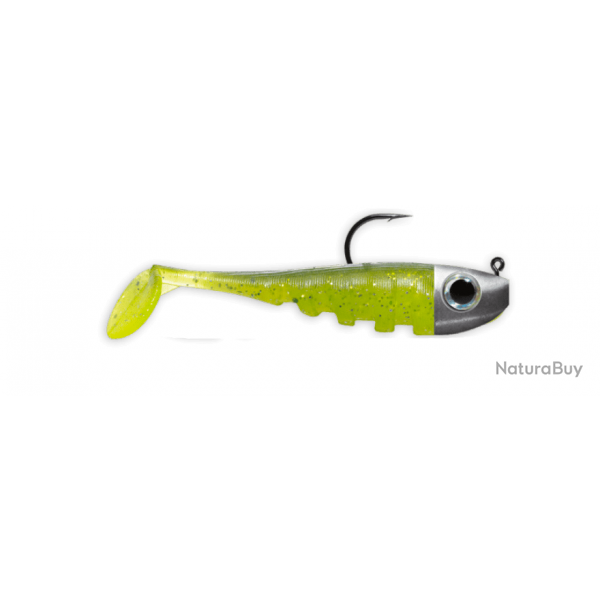 LEURRE SOUPLE Shad DELALANDE TOUPTI Shad MONTE 4CM 3G MOJITO