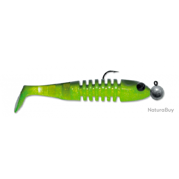 LEURRE SOUPLE Shad DELALANDE SKELETON MONTE 8CM 7G MOJITO