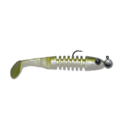 LEURRE SOUPLE Shad DELALANDE SKELETON MONTE 8CM 7G JUNGLE