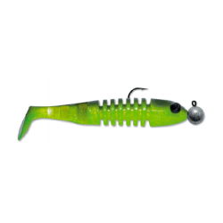 LEURRE SOUPLE Shad DELALANDE SKELETON MONTE 5,5CM 4G MOJITO