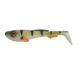 LEURRE SOUPLE UNITE GRUB ABU GARCIA BEAST PADDLE TAIL 21CM REDFIN PERCH