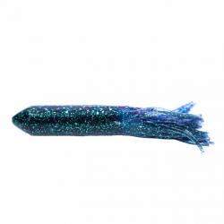 LEURRE SOUPLE TUBE 10 FEET UNDER TUBULL 4" #20 JUNEBUG PURPLE