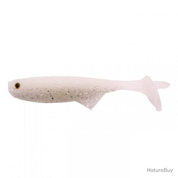 LEURRE SOUPLE Shad 10 FEET UNDER FIN'S P 3,9" #2 WHITE Shad