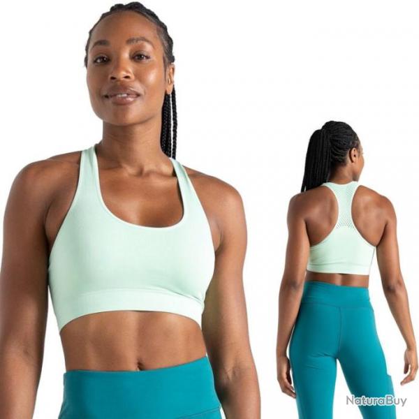 Brassire de sport Dare2b Don t Sweat It vert menthe