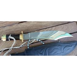 Couteau big Bowie maitresse de fer