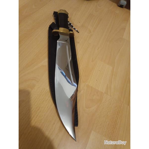 Couteau big Bowie maitresse de fer down under