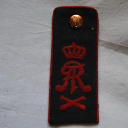 PATTE D'EPAULE ALLEMANDE SAXE 14/18-GERMAN SHOULDER BOARDS SAXE ARTILLERY 1°WW-GUERRE 1914/1918