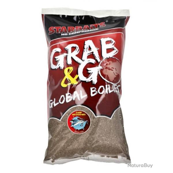 STARBAITS AMORCE GRAG & GO METHOD MIX MEGA FISH 1KG800