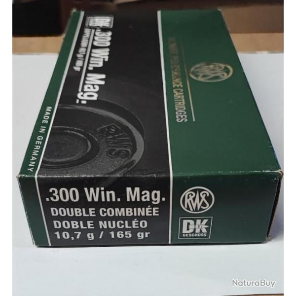 20 MUNITIONS RWS 300 DK - 10.7G - 165GR