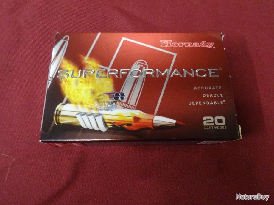 Boite de 20 Cartouches HORNADY SUPERFORMANCE 35 WHELEN 200 grs SP ...