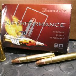 Boite de 20 Cartouches HORNADY SUPERFORMANCE 35 WHELEN 200 grs  SP