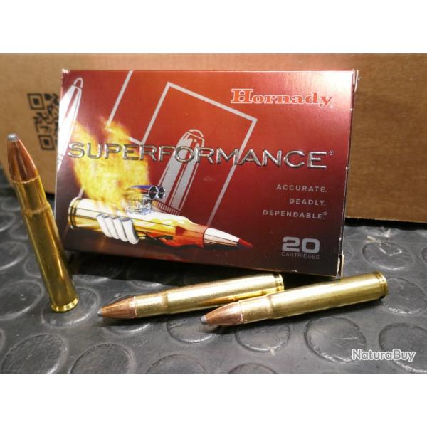 Boite de 20 Cartouches HORNADY SUPERFORMANCE 35 WHELEN 200 grs  SP