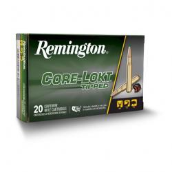 Balle Munitions cal.30-06 sprg REMINGTON core lokt tipped 165gr par 20