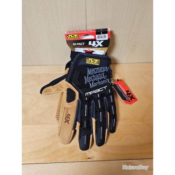 Mechanix - Gants coqus M-Pact Material 4X - Taille L