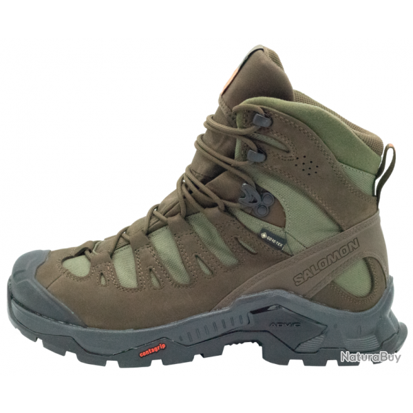 Chaussures Salomon Quest Tracker GTX - Marron/Vert - 49