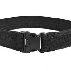 Ceinture rigide noire nylon canvas unisexe de 130cm systeme MOLLE