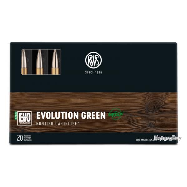 1 Boite de Balles RWS 270 Win Evo Green 96gr