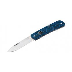 Couteau Böker Plus Tech Tool Damast G10 - Bleu