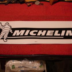 Grand autocollant Bibundum Michelin 51 x 16.5 cm Collection  Vintage