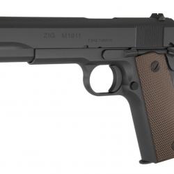 PISTOLET TISAS ZIG M 1911 A1 NOIR 5'' PARKERISE 45 ACP